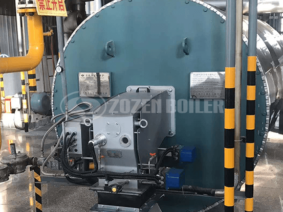 3.5 MW YQW thermal fluid heater for construction industry