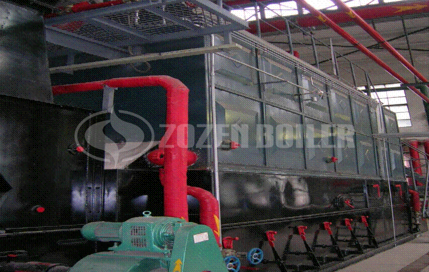 6 tph SZL coal-fired steam boiler for rubber industry