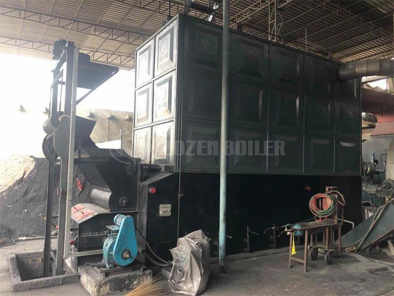 20 tph SZL coal-fired steam boiler for rubber industry