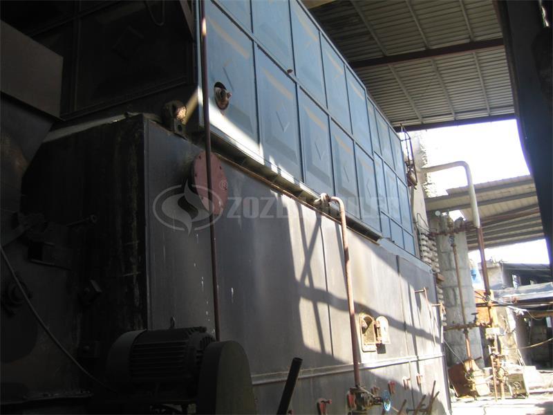 15 tph SZL biomass-fired steam boiler for textile factory