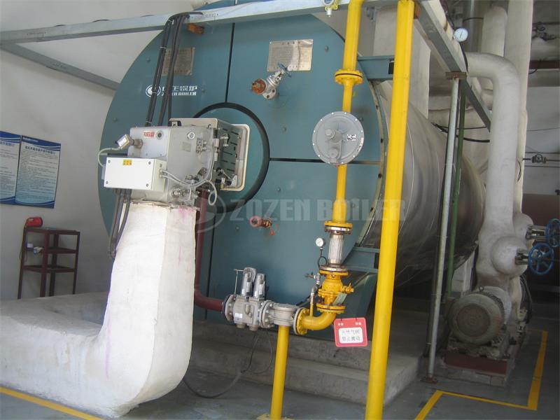 4.6 MW YQW gas-fired thermal fluid heater for textile factory