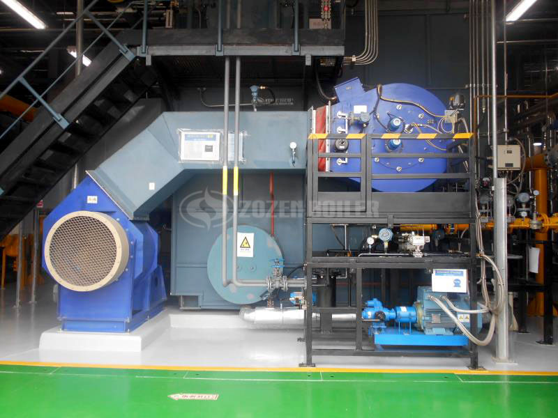 30 tph and 40 tph SZS gas-fired watertube boiler project for Samsung Electronics