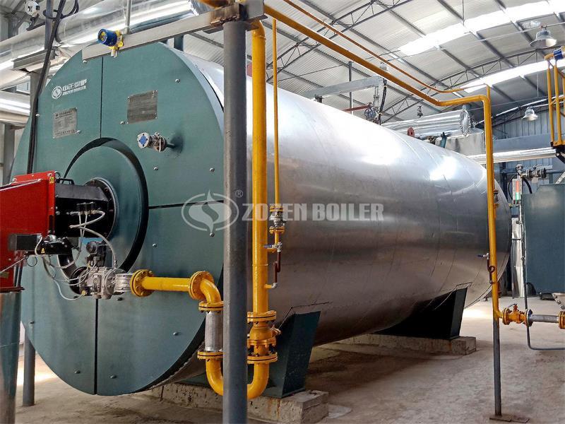 6MW YQW gas-fired thermal fluid heater for chemical industry