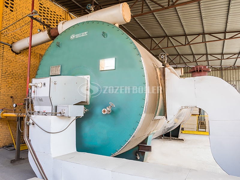 8.2MW YQW gas-fired thermal fluid heater for construction industry