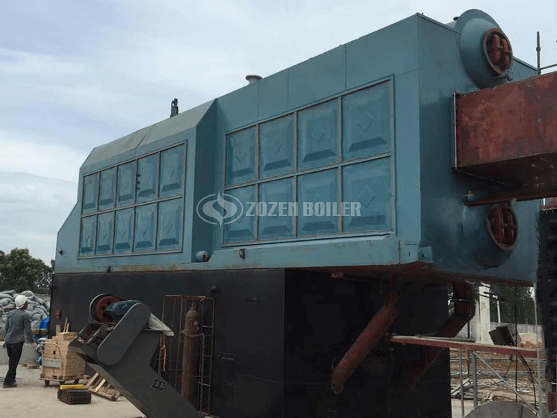 15 tph SZL coal-fired water tube boiler project for gelatin industry