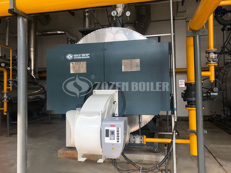 1.4MW WNS series gas-fired hot water boiler project for University of Science and Technology Beijing