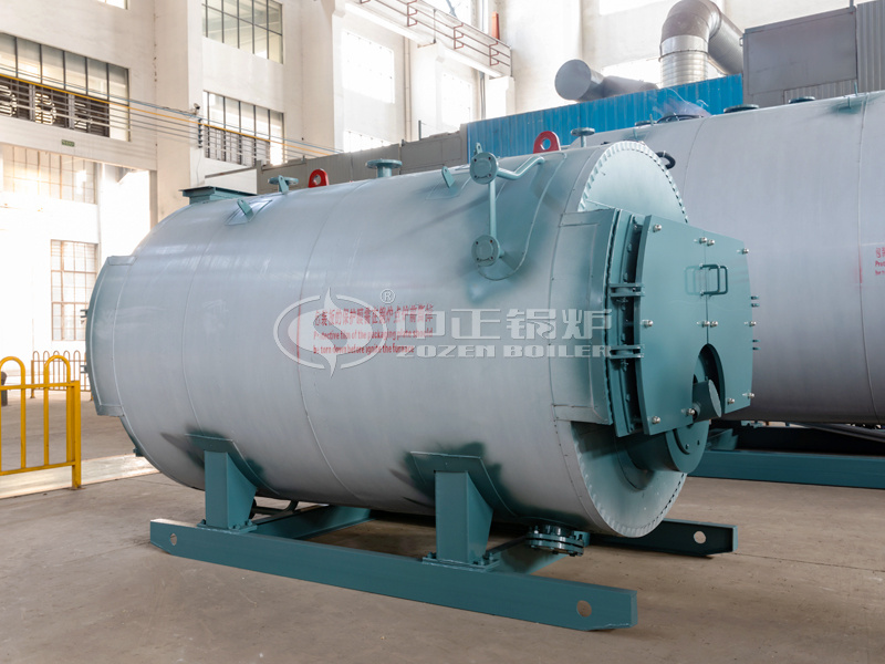 0.5 tph WNS series condensing gas-fired steam boiler for plastic industry