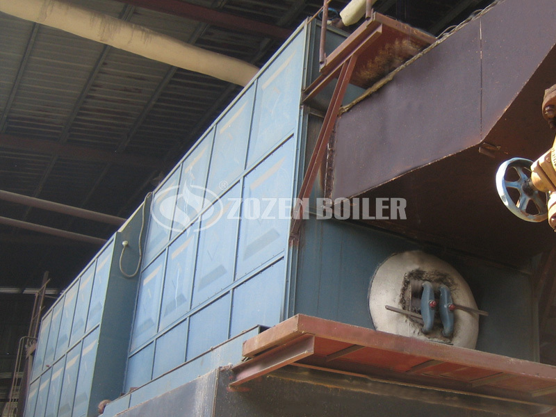 15tph coal-fired water tube boiler project for food industry