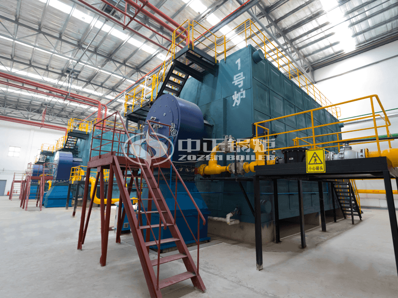 SZS series gas-fired superheated steam boiler project for heating industry