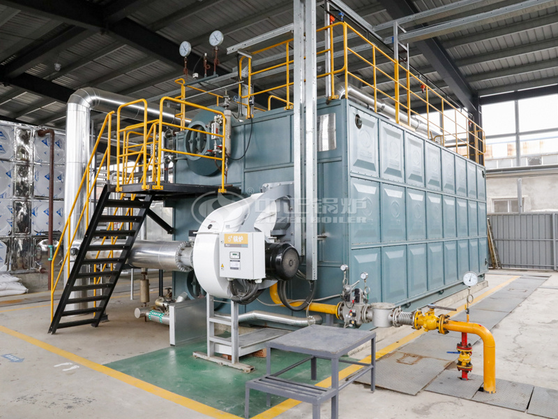 15 tph series gas-fired water tube boiler project for paper industry