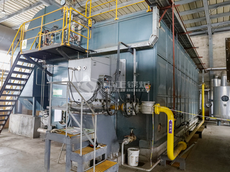 30 tph SZS series condensing gas-fired steam boiler project for chemical industry