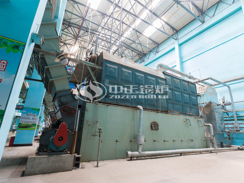 15 tph SZL series coal-fired steam boiler project for medical universities