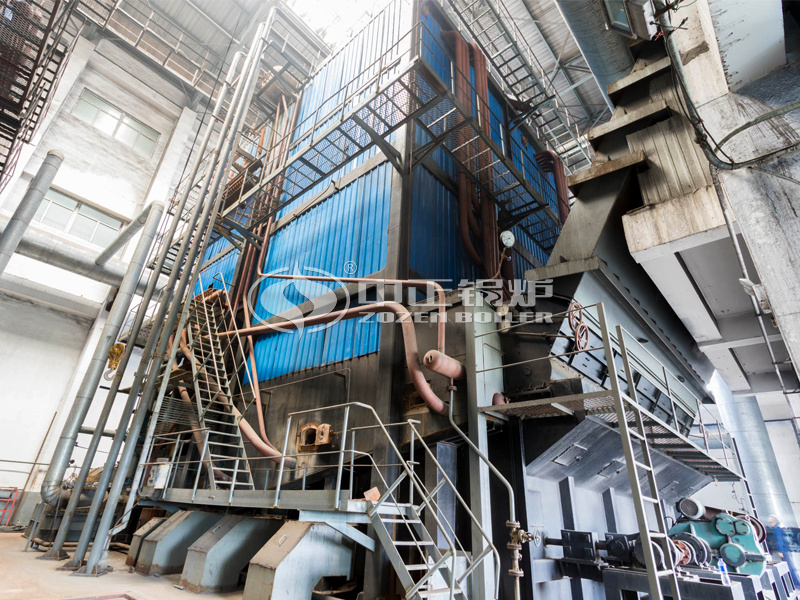 Large coal-fired reciprocating grate hot water boiler heating industry (58MW DHW series)