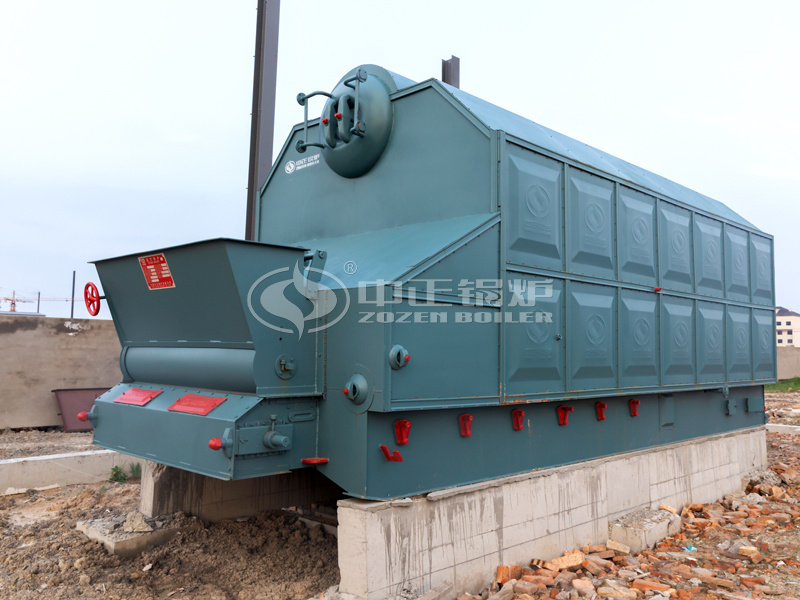 6 tph SZL series coal-fired chain grate steam boiler in Columbia