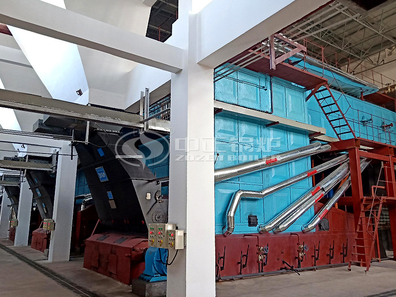 25 tph SZL series chain grate steam boiler for Balasu coal mine project