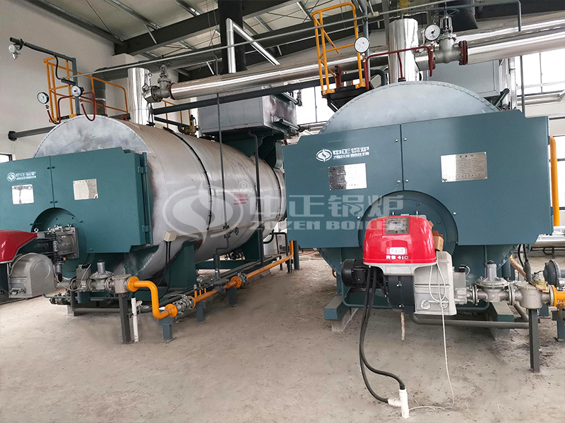 4.2MW WNS series hot water boiler for Shanghai Jinshan Youth Practice Base