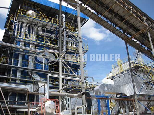 75 tph steam boiler for food industry