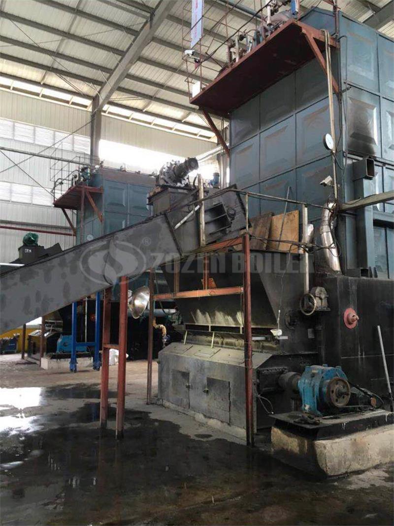 20 tph SZL biomass-fired boiler for tire factory