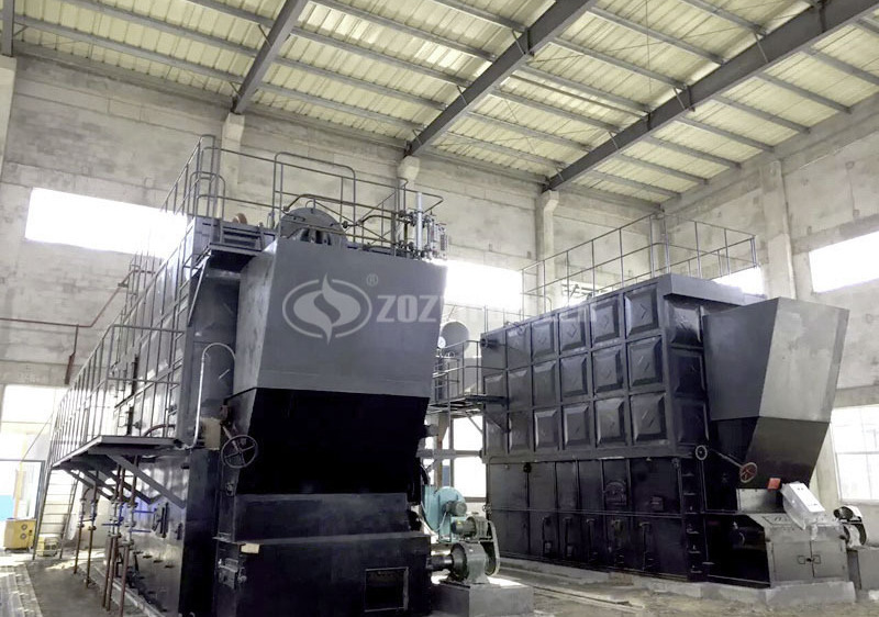 ZOZEN SZL series biomass-fired water tube boilers in Indonesia