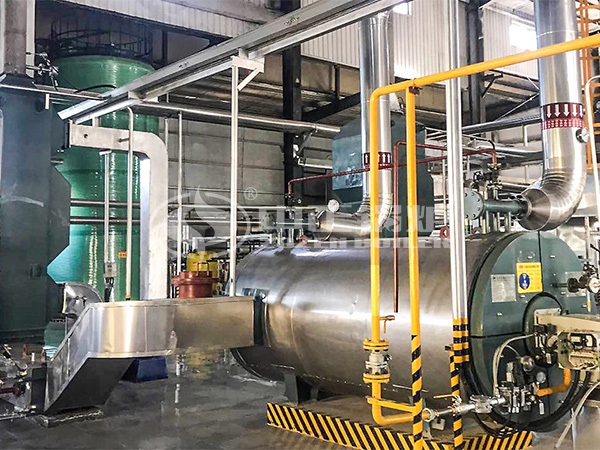 ZOZEN YQW series horizontal thermal fluid heater project