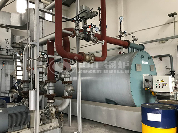 ZOZEN thermal fluid heater project for Zhuobao Science