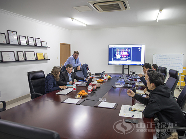 ZOZEN technical team carried out technical exchanges with the delegation of Navoiyazot