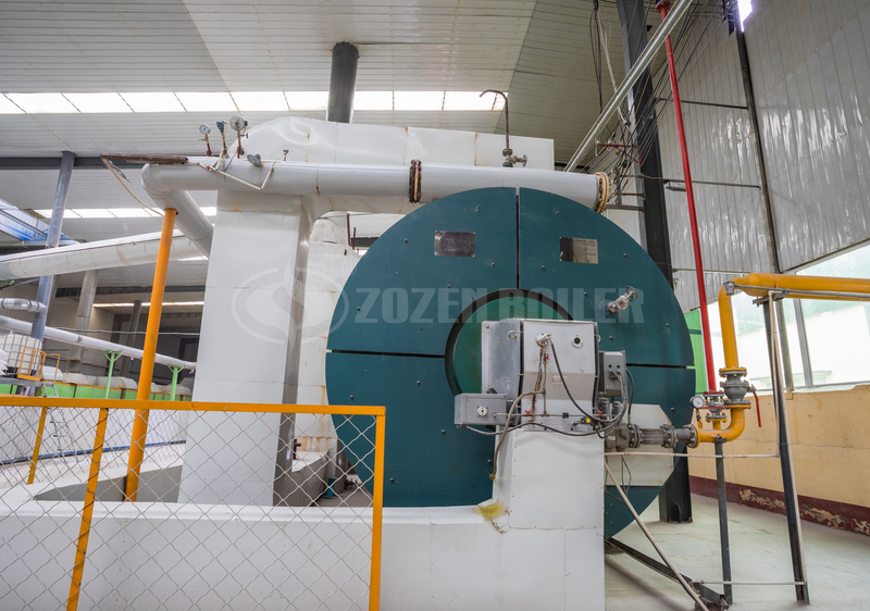 ZOZEN 8.2 MW high efficient thermal fluid heater for building materials industry