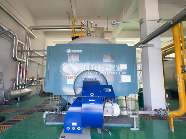 ZOZEN gas-fired boiler for Xinheng New Materials