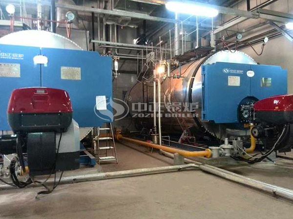 ZOZEN WNS series gas-fired boilers are running at SK hynix (Chongqing)