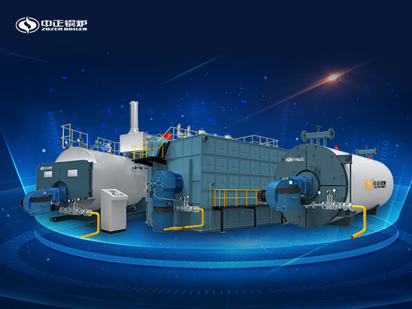 ZOZEN condensing gas-fired boiler system escorts Shanghai Flower Port