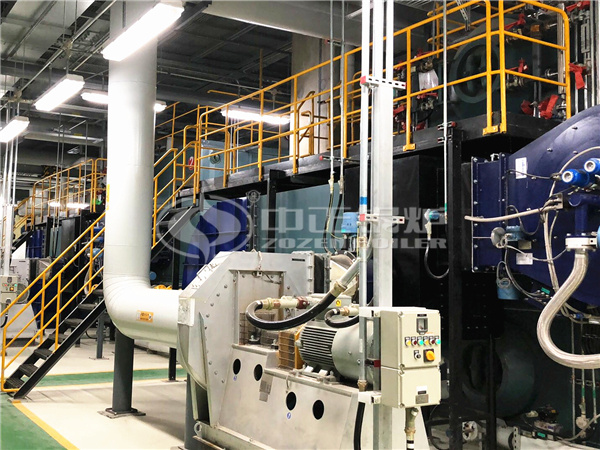 ZOZEN SZS series gas-fired steam boilers for Samsung Electronics 