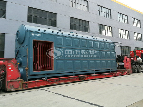 ZOZEN shipped the SZS series boiler to Lenjing (Nanjing) Fiber