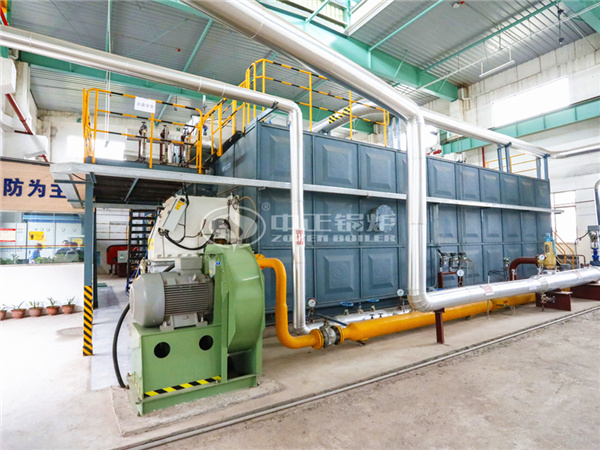 ZOZEN SZS condensing steam boiler for No.3533 Printing Dyeing and Clothing Co., Ltd.