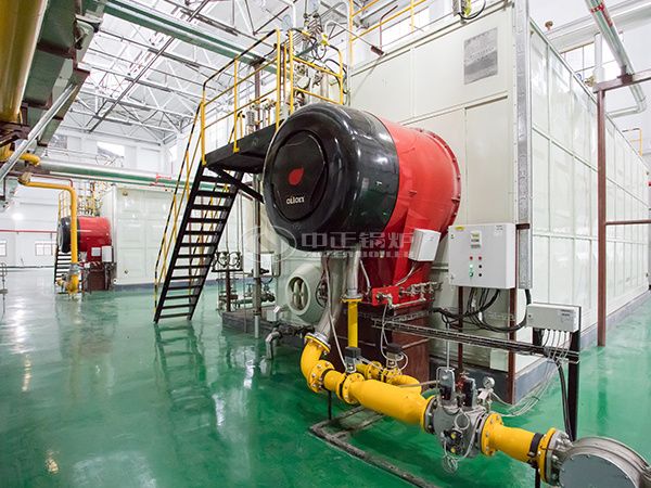 ZOZEN SZS series gas-fired steam boiles for Luzhou North Chemical Industries